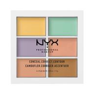 nyx professional makeup color correcting concealer palette: perfecting flawless skin tones logo