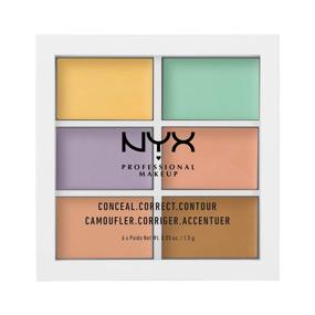 img 4 attached to NYX PROFESSIONAL MAKEUP Color Correcting Concealer Palette: Perfecting Flawless Skin Tones