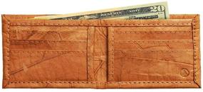 img 4 attached to 🍁 Handcrafted Leaf Leather Bifold Wallet: A Blend of Elegance and Durability