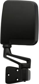 img 1 attached to 🚙 Jeep Wrangler Left Driver Side Door Mirror (1994-2002) - Non-Heated, Folding, Black - CH1320296: Reliable OEM Replacement