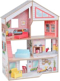 img 4 attached to 🏠 KidKraft Charlie Dollhouse: A Timeless Wooden Playset for Kids