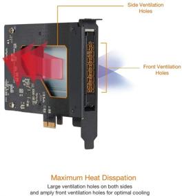 img 1 attached to 🔌 ToughArmor MB839SP-B: PCIe Expansion Slot Hot-Swap Mobile Rack for 2.5" SATA SSD/HDD - ICY DOCK