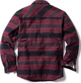 img 3 attached to 🧥 Sherpa Brushed Flannel with CQR Sleeves: Enhanced SEO