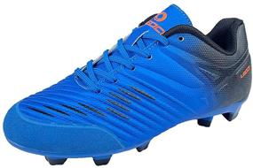 img 2 attached to 👟 LEOCI Soccer Shoes: Stylish & Comfortable Anti-Slip Girls' Footwear