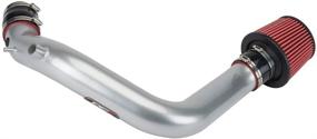img 1 attached to CARB Compliant DC Sports CAI6016 Performance Cold Air Intake System Bolt-On Kit in Powder Coat Silver - Enhances Acura TSX 2004-07 Performance - Compatible with 2004-08 Models