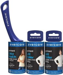 img 2 attached to Efficient Evercare Extreme Stick Lint Roller: 🧹 Ideal for Clothing and Furniture, Includes 2 Refills