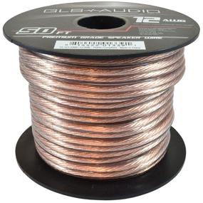 img 3 attached to 🔊 The Ultimate Solution: GLS Audio Premium 12 Gauge 50 Feet Speaker Wire – Unmatched 12AWG Cable for Crystal Clear Audio – 50ft Clear Jacketed Spool – Bulk 50' Roll