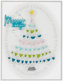 img 2 attached to Spellbinders Christmas Essential Ovals Glimmer