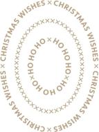 spellbinders christmas essential ovals glimmer logo