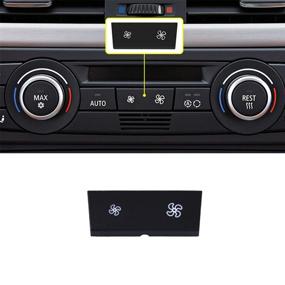 img 4 attached to 🔘 Jaronx BMW A/C Climate Control Panel Fan Speed Button Replacement - Compatible with BMW 1/3/X Series (1 PCS)