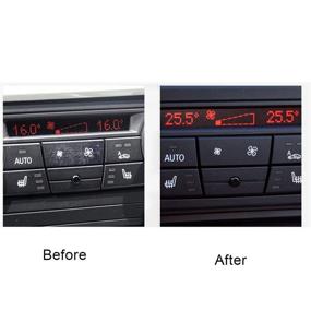 img 3 attached to 🔘 Jaronx BMW A/C Climate Control Panel Fan Speed Button Replacement - Compatible with BMW 1/3/X Series (1 PCS)