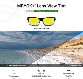 img 1 attached to Mryok Polarized Replacement Lenses Blender Men's Accessories for Sunglasses & Eyewear Accessories