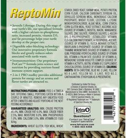 img 1 attached to Tetra ReptoMin Juvenile Turtle Formula Sticks for Tetrafauna Pro