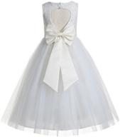 👗 stylish ekidsbridal floral dresses: perfect communion & baptism girls' clothing logo