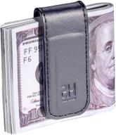 magnetic leather business holder: sleek men's accessories for a professional touch logo