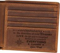 🎓 top graduation gift ideas: personalized engraved wallet for best christmas logo