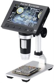 img 4 attached to 🔬 Leanking 4.3 inch 50X-1000X Magnification 720P LCD Digital Microscope Camera