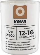 🧳 10 pack veva premium supervac vacuum bags vf3502 for 12-16 gallon ridgid wet/dry vacuums logo