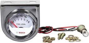 img 2 attached to 📊 Actron SP0F000048 Bosch Style Line 2-inch Electrical Fuel Level Gauge - White Dial Face with Chrome Bezel