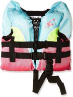 🌊 turquoise/berry/lime:white o'neill wetsuits infant superlite uscg life vest - 1 size логотип
