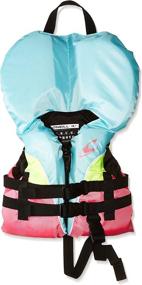 img 1 attached to 🌊 Turquoise/Berry/Lime:White O'Neill Wetsuits Infant Superlite USCG Life Vest - 1 Size