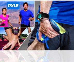 img 2 attached to 🕒 Pyle PSPTR19OR: Advanced Digital Multifunction Sports Wrist Watch - Smart Fit Classic Men Women Sport Running Training Fitness Gear Tracker with Sleep Monitor, Pedometer, Alarm, Stopwatch, Backlight in Vibrant Orange