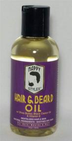 img 1 attached to 💇 4oz Hair &amp; Beard Oil by Nappy Styles