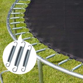 img 3 attached to 🛠️ Impact Spring Trampoline Springs Kit - Heavy Duty Galvanized Steel Replacement Set of 15 with Extra T Hook