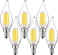 candelabra equivalent chandelier dimmable filament industrial electrical logo