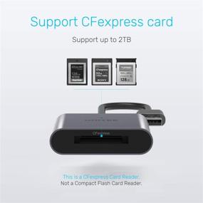 img 3 attached to 📸 Unitek CFexpress Кардридер: Адаптер USB 3.2 Type C для SanDisk, Sony TOPSSD и других