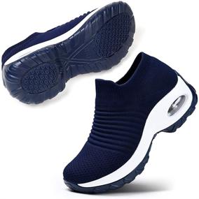 img 4 attached to STQ Athletic Lightweight Breathable Sneakers Sports & Fitness