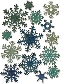img 4 attached to ❄️ Sizzix Thinlits Die Set 661599 - Paper Snowflakes, Mini by Tim Holtz -14 Pack - One Size - Multi Color