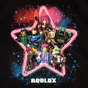 img 1 attached to Roblox Girls T Shirt Black 8