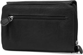 img 1 attached to 👜 Stylish Women's Blocking Organizer: Removable Wristlet Handbags & Wallets for Fashionable Women