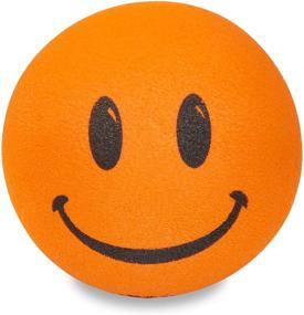 img 4 attached to 🚗 Tenna Tops Happy Smiley Face Car Antenna Ball - Fits Fat Stubby Antennas - Large Size - Sherbert Orange - Buy Now!