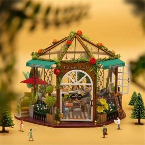 img 3 attached to Transform Your Morning Routine with the Dollhouse Coffee Green House for Adults