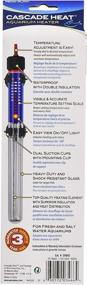 img 1 attached to 🐠 Penn-Plax 75-Watt Fully Submersible Aquarium Heater: Precise 1 Degree Accuracy - Ideal for Up to 15 Gallon Tanks