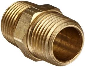 img 1 attached to 🔧 High-Quality Anderson Metals 56122 Fitting Nipple for Optimal Plumbing Solutions