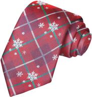 🎄 festive snowflake necktie by kissties: perfect for the holiday season logo