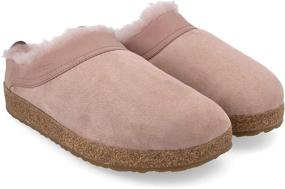 img 2 attached to 👞 HAFLINGER Womens Slippers Mule Anthrazit: Comfortable and Stylish Men's Shoes