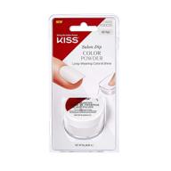 💅 dip color powder: kiss salon in all hail - vibrant and long-lasting nail art solution logo