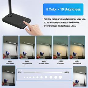 img 3 attached to Eyesgood Charging Dimmable Brightness Eye Caring