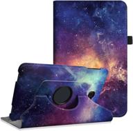 📱 fintie rotating case for samsung galaxy tab a 10.1 (2016 no s pen version) - high-quality pu leather 360° swivel stand cover auto sleep/wake for galaxy tab a 10.1 (sm-t580/t585/t587), galaxy logo