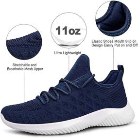 img 3 attached to 👟 Breathable Lightweight Women's Walking Shoes - Feethit Sneakers