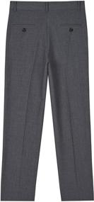 img 3 attached to Van Heusen Stretch Front Dress: Stylish Boys' Clothing and Pants with Added Comfort