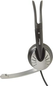 img 2 attached to 🎧 iMicro IMME282 USB Dual Headset: Noise Cancelling, Adjustable Microphone and Volume Control for PC, Laptop and Computer