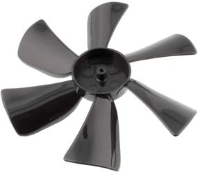 img 2 attached to 🔄 Dumble RV Bathroom Fan Blade Replacement - 6in Black 0.094in D-Bore Camper Fan Blade, Dumble Fan Blades Replacement