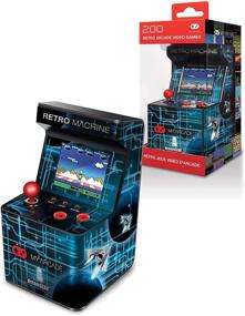 img 4 attached to 🕹️ My Arcade Retro Machine: Playable Mini Arcade with 200 Retro Style Games, 5.75 Inch Height, AA Battery Powered, 2.5 Inch Color Display, Built-in Speaker, Volume Control