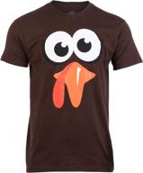 funny thanksgiving t shirt for men - silly turkey design - clothing logo