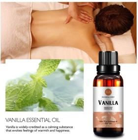 img 1 attached to 🌿 Organic Vanilla Essential Oil (30ML) - 100% Pure Natural Aromatherapy Oil for Diffuser, Massage, Skin Care, Yoga, Sleep